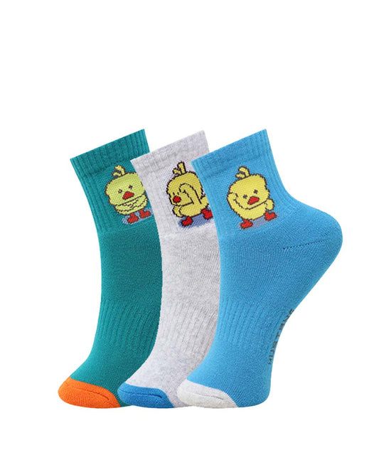 3pk Design Terry Socks