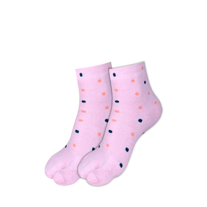 5 Pk Angutha Hart Stripe  Design Socks