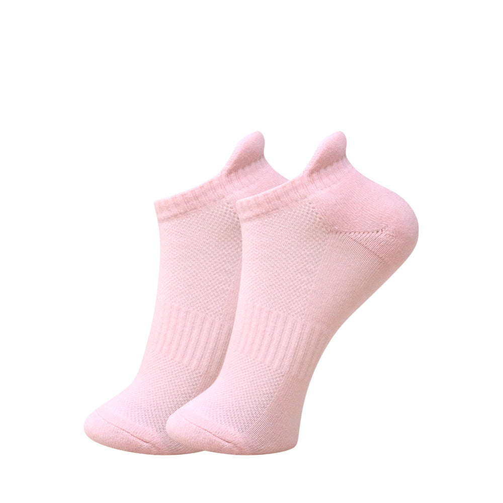 3 Pk Kids Solid Ankle Socks With Contrast Heel & Toe – Soft, Comfortable Everyday Socks