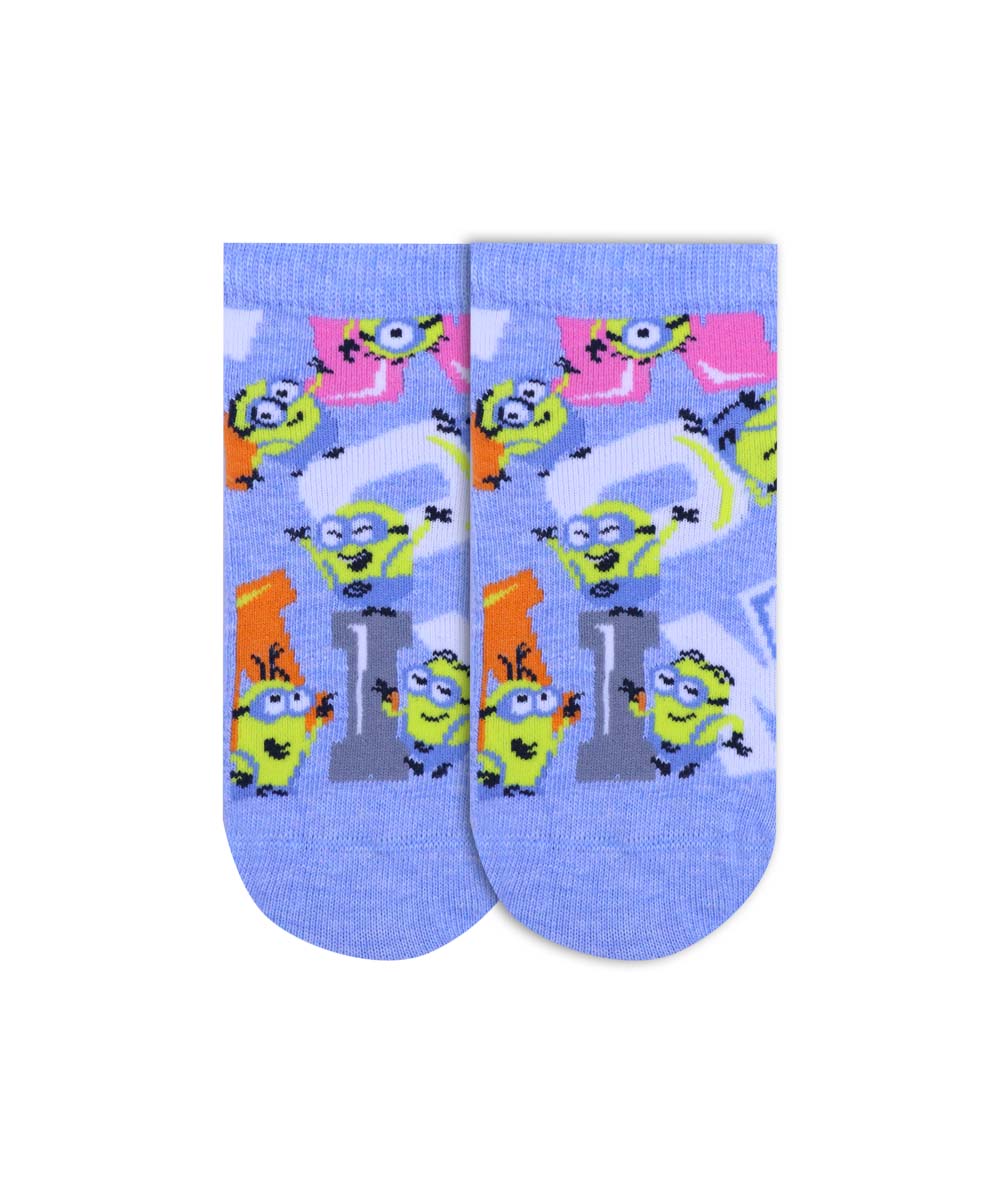 5pk Minions Design Socks