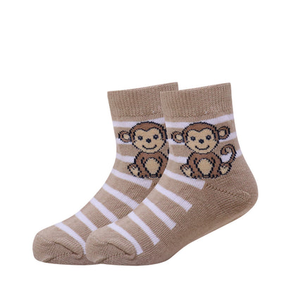 3 Pk Boys Fun Cartoon Socks – Superhero & Animal Design