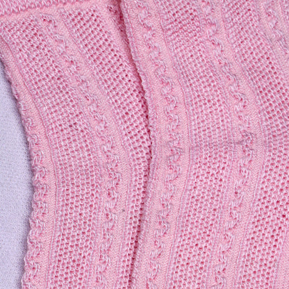1 Pk Ladies Soft Lace Knit Design Bamboo Socks