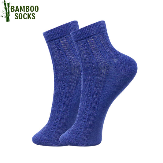 1 Pk Ladies Self Knit Design Bamboo Socks