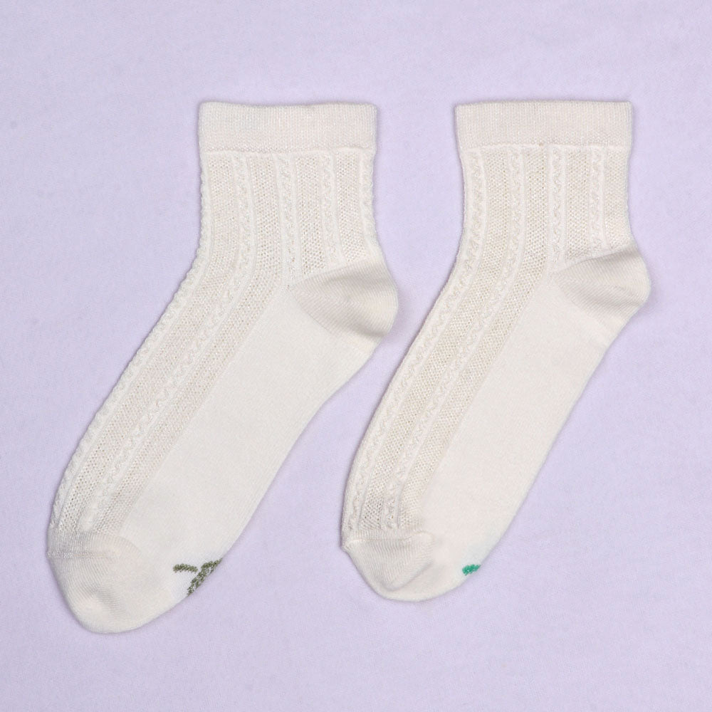 1 Pk Ladies Self Knit Design Bamboo Socks