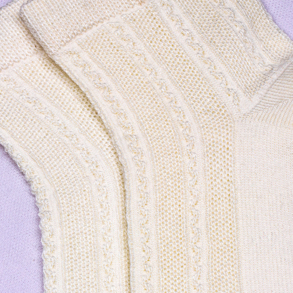 1 Pk Ladies Self Knit Design Bamboo Socks