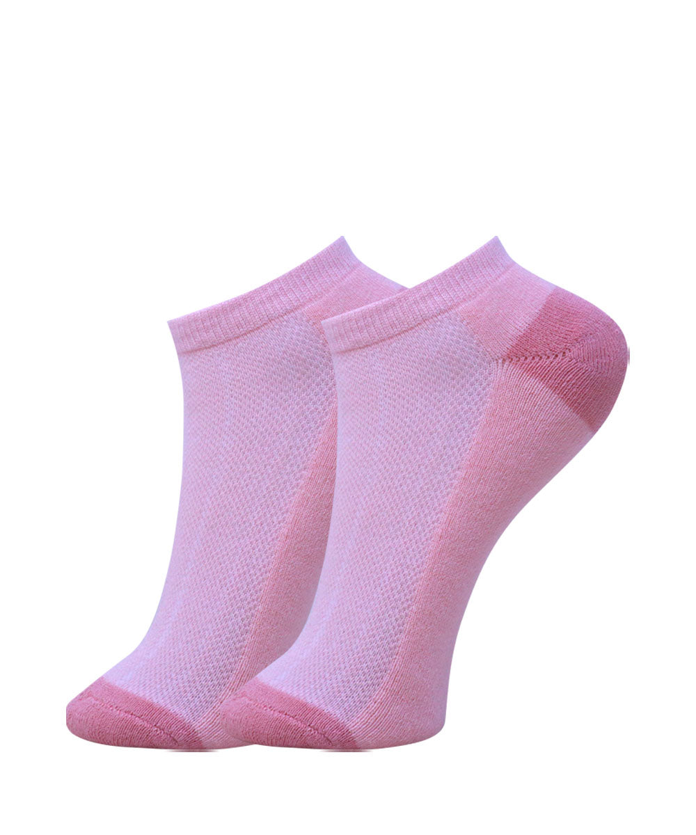 3pk Colored Contrast Design Socks