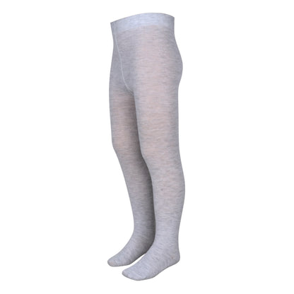 3 Pk Girls' Soft Cotton Solid & Polka Dot Tights Combo Pack