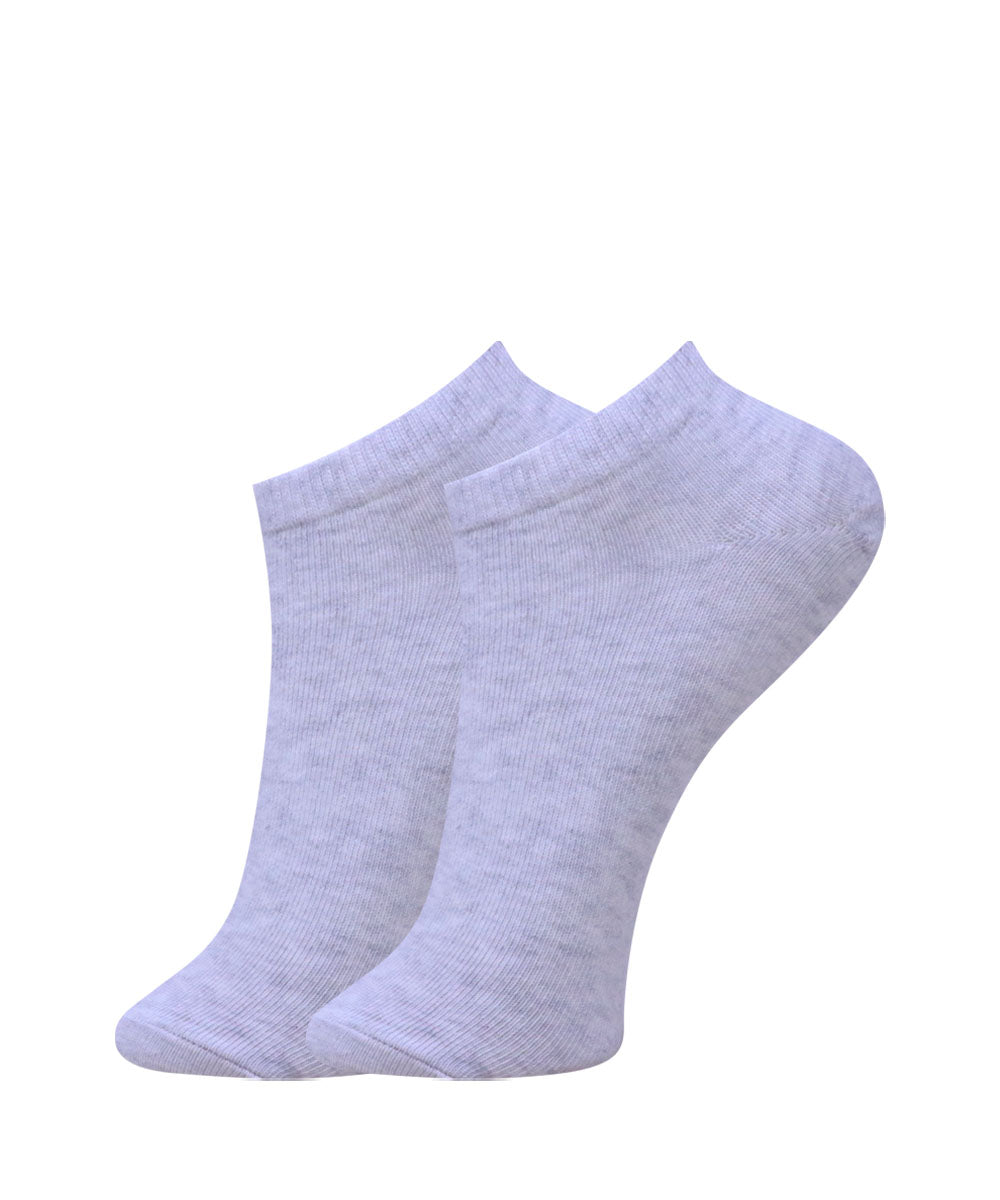 3pk Cotton Rich Melange Colored Socks