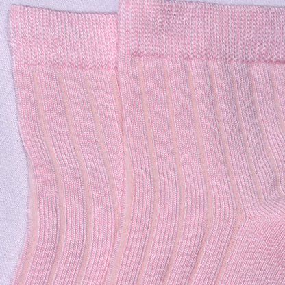 1 Pk Kids Bamboo Ribbed Comfort Socks