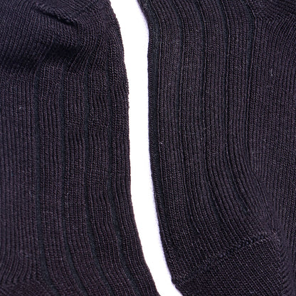 1 Pk Kids Bamboo Ribbed Comfort Socks