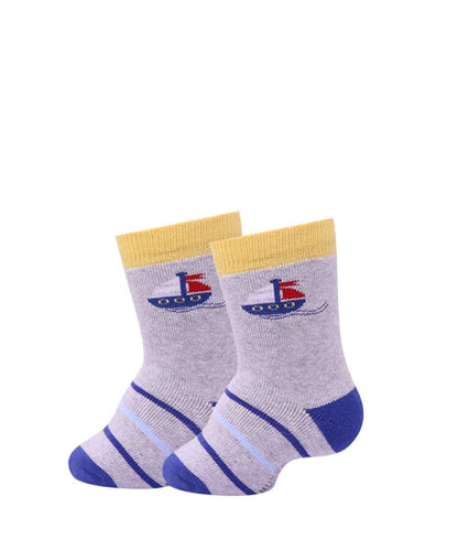 3pk Design Terry Socks