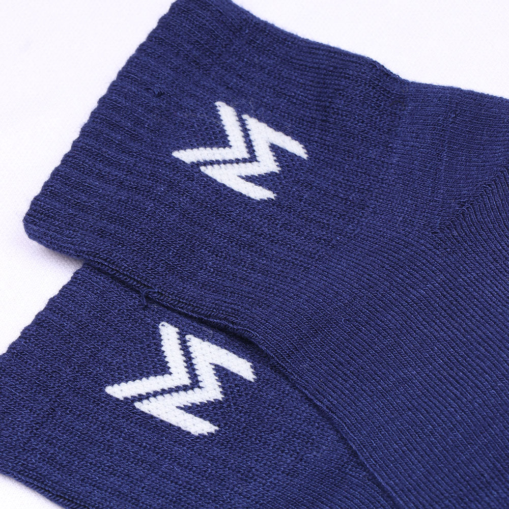 1 Pk Men’s Bamboo Basic Colour With Logo Socks
