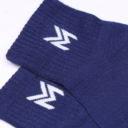 1 Pk Men’s Bamboo Basic Colour With Logo Socks