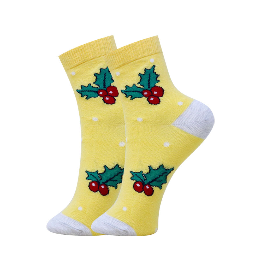 5 Pk Women’s Festive Socks - Christmas Edition