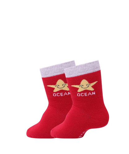 3pk Design Terry Socks