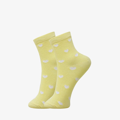 3 Pk Ladies Premium Cotton Blend Crew Socks