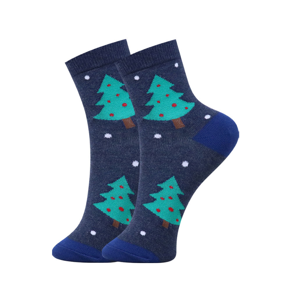 5 Pk Women’s Festive Socks - Christmas Edition
