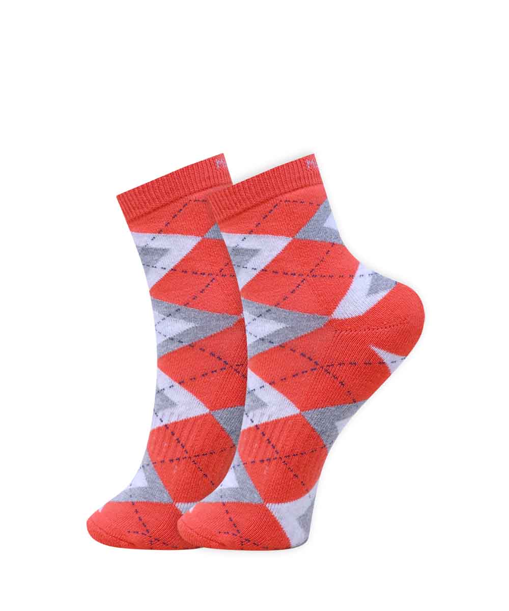 2pk Design Terry Socks