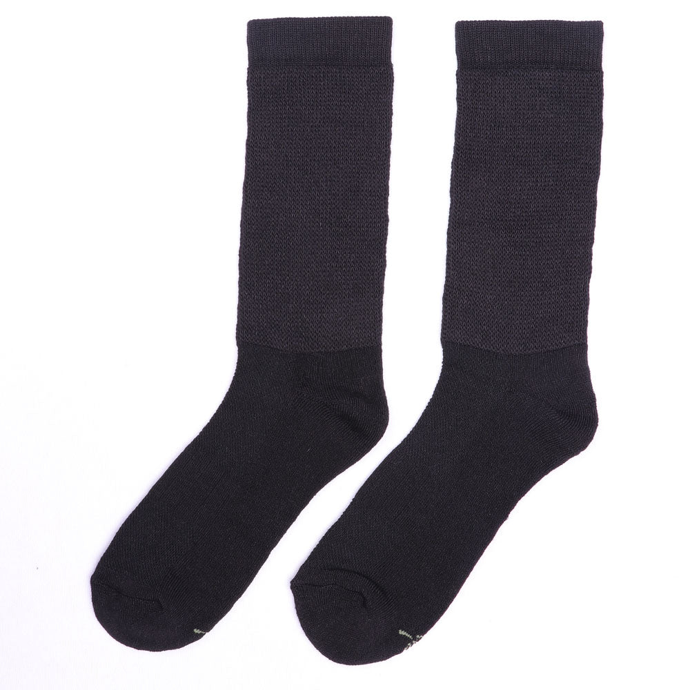 1 Pk Men’s Bamboo Health Crew Length Socks