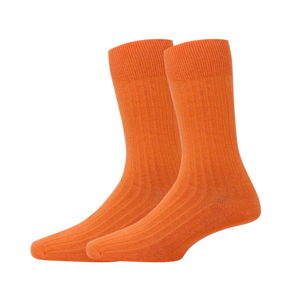 3pk Basic Plain Rib Socks