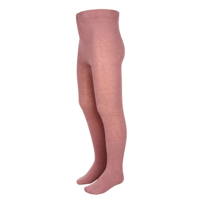 3 Pk Girls' Premium Cotton Solid Color Tights Combo Pack