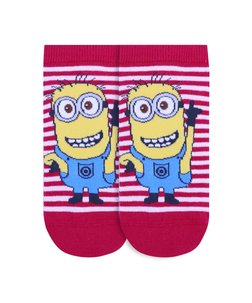 5pk Minions Design Socks