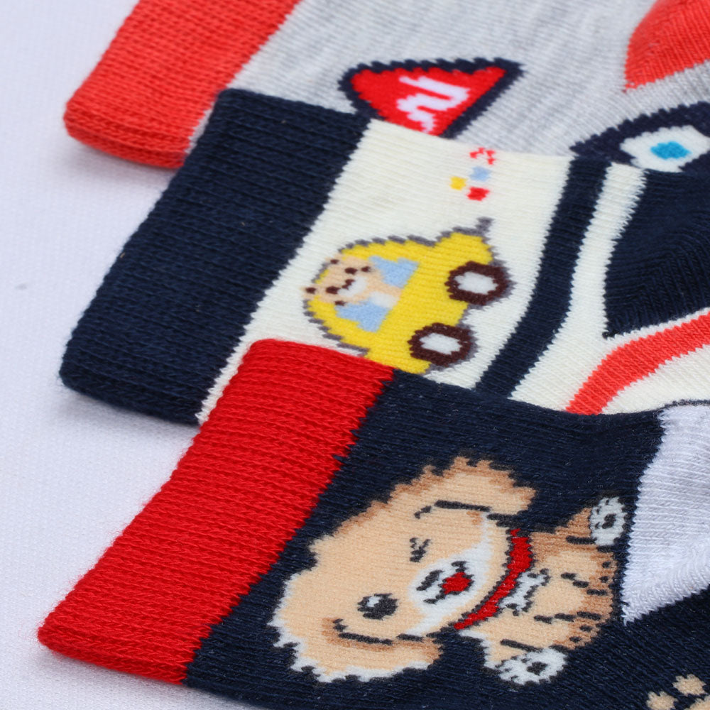 3PK Shetalnd Designs Socks.