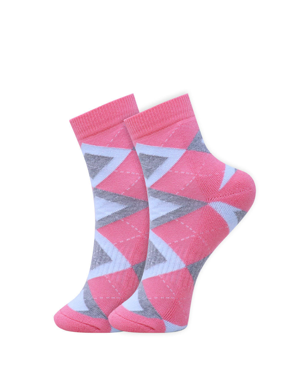 2pk Design Terry Socks