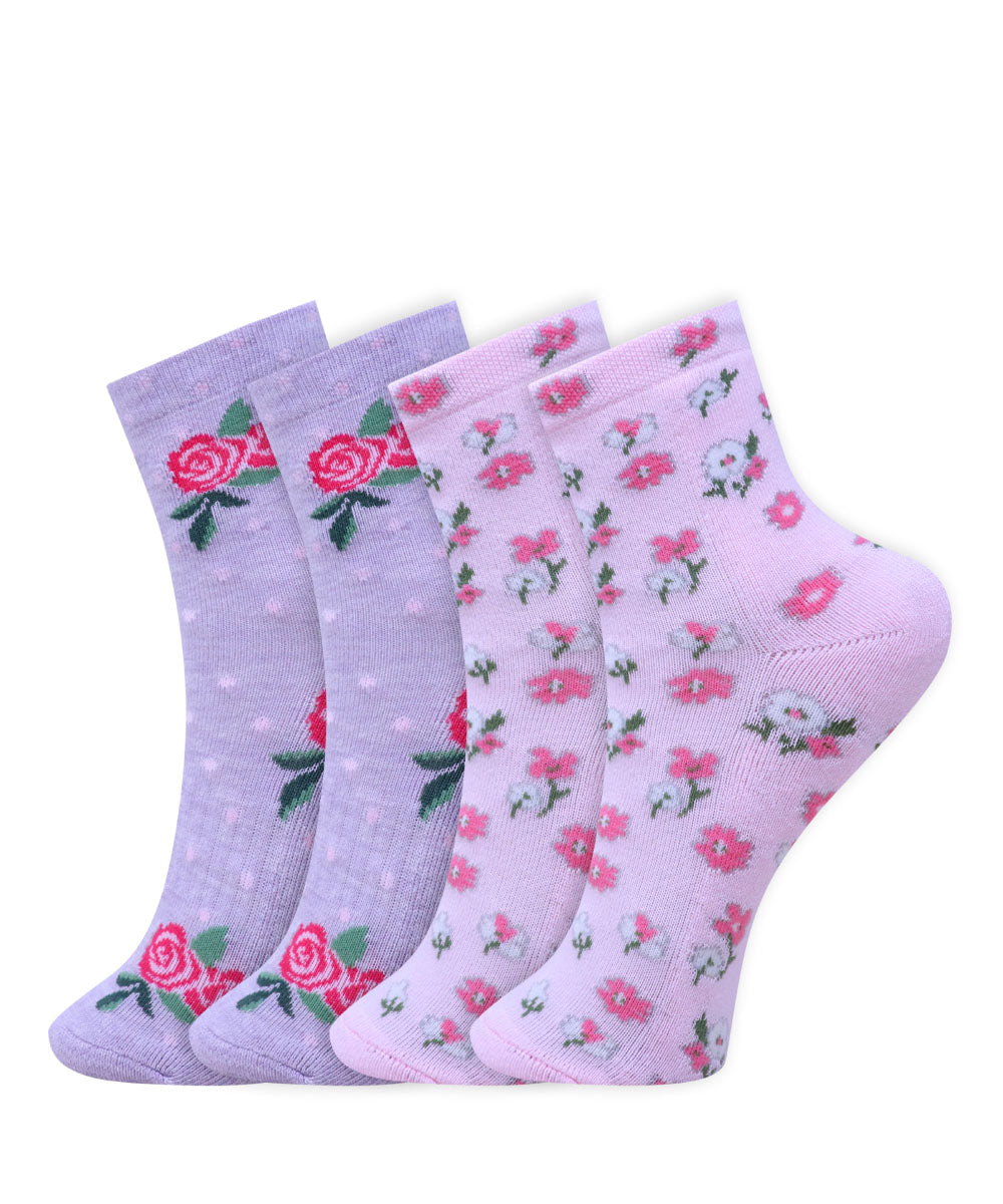 2pk Design Terry Socks