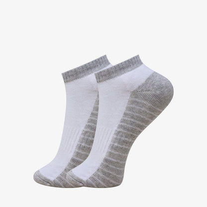 2 Pk Cotton Low Ankle Socks Combo Pack
