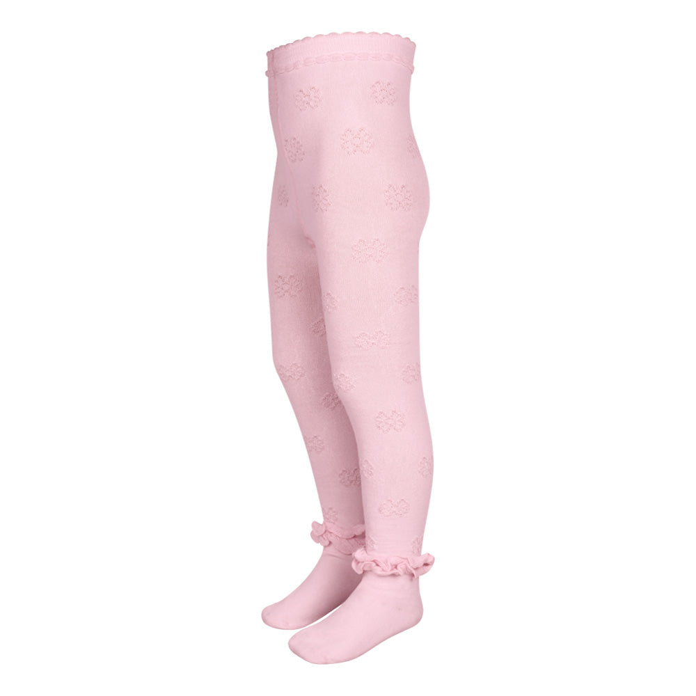 3 Pk Girls Cotton Full-Length Tights
