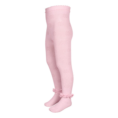 3 Pk Girls Cotton Full-Length Tights