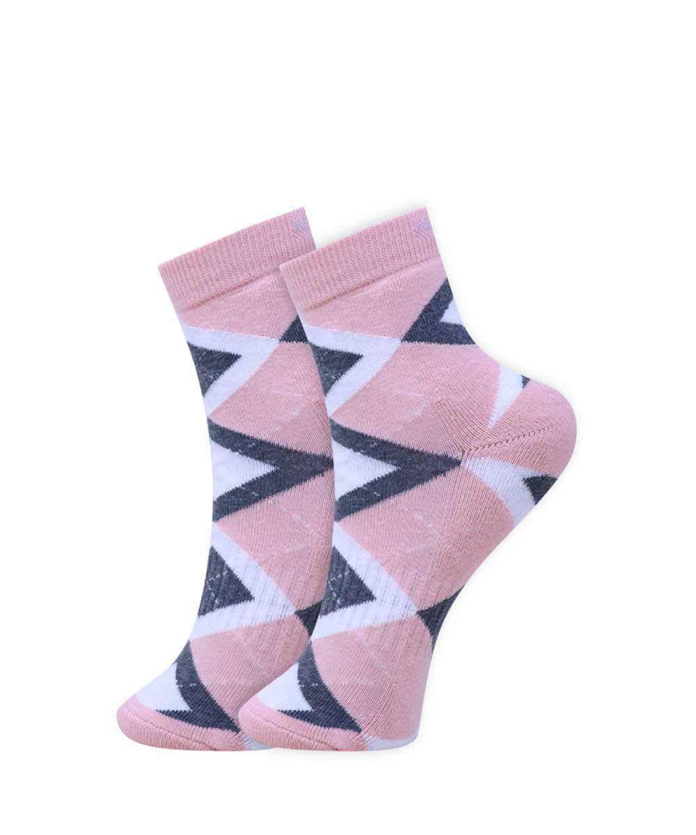 2pk Design Terry Socks