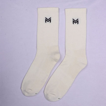 1 Pk Men’s Bamboo Basic Colour With Logo Socks