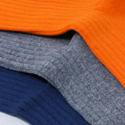 3pk Basic Plain Rib Socks