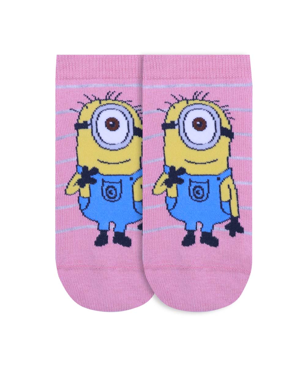 5pk Minions Design Socks