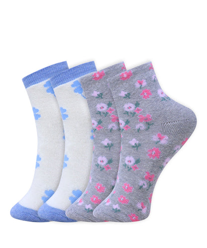 2pk Design Terry Socks