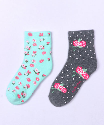 2pk Design Terry Socks