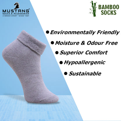 1 Pk Kids Soft Roll Top Bamboo Socks