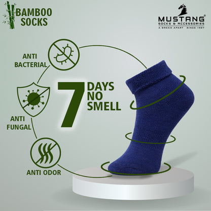 1 Pk Kids Soft Roll Top Bamboo Socks