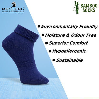 1 Pk Kids Soft Roll Top Bamboo Socks