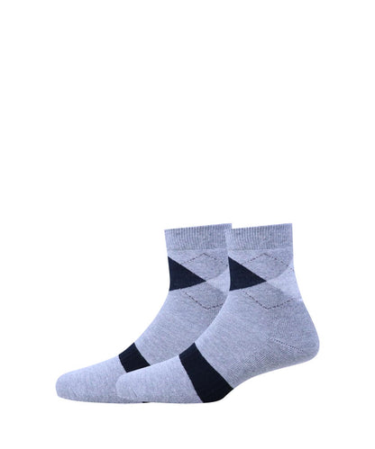 3pk Cotton Rich Design Terry Combo Socks