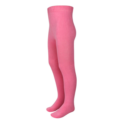 3 Pk Girls' Soft Cotton Full-Length Tights Combo Pack