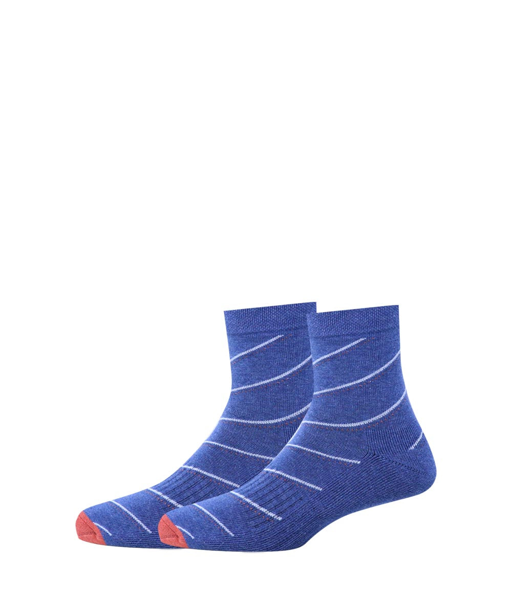 3pk Cotton Rich Design Terry Combo Socks