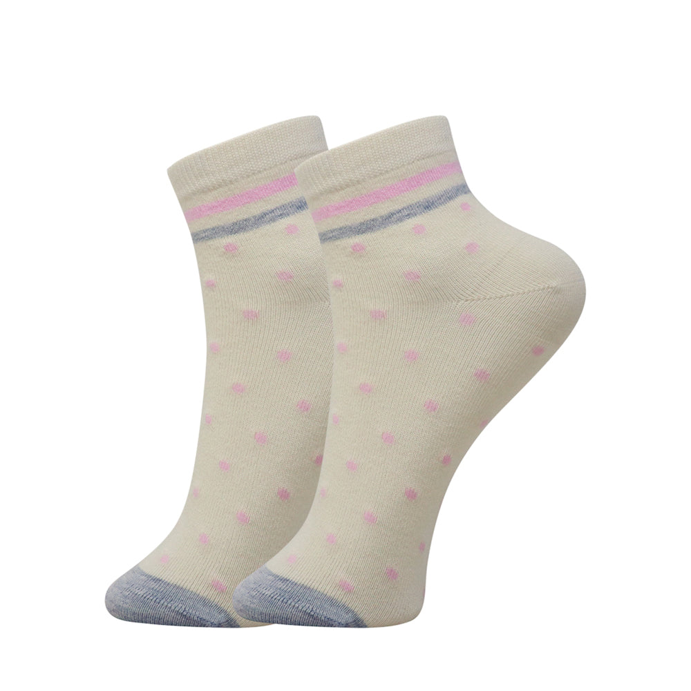 3 Pk Women’s Pastel Cute Print  Socks