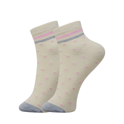 3 Pk Women’s Pastel Cute Print  Socks