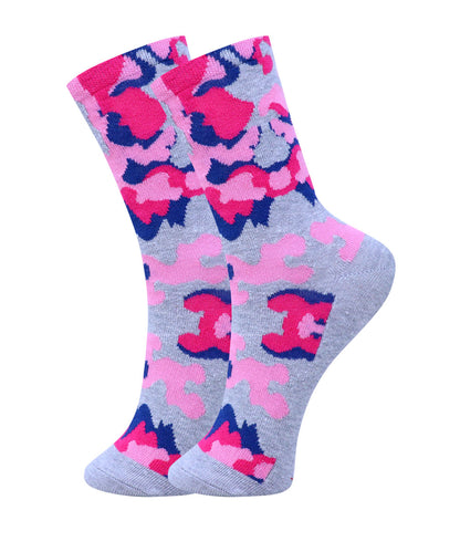 3pk Patterned Full Length Combo Socks