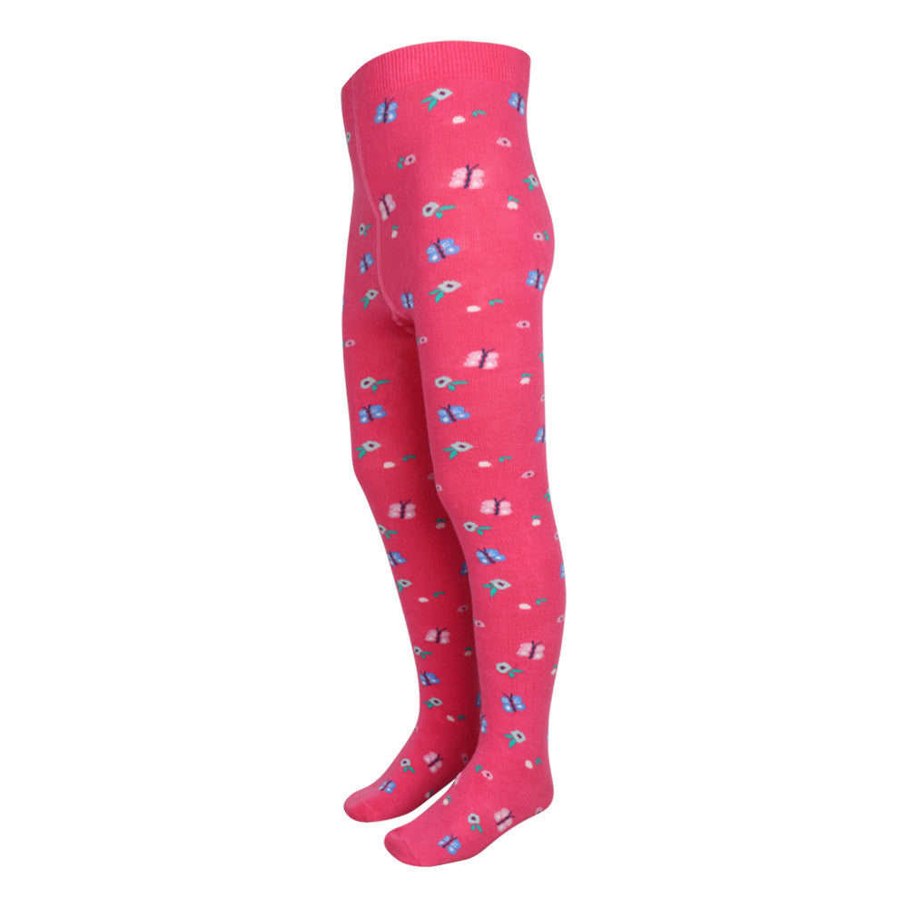 3 Pk Girls Cotton Full-Length Tights