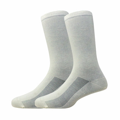 5 Pk Premium Cotton Crew Length Socks For Men