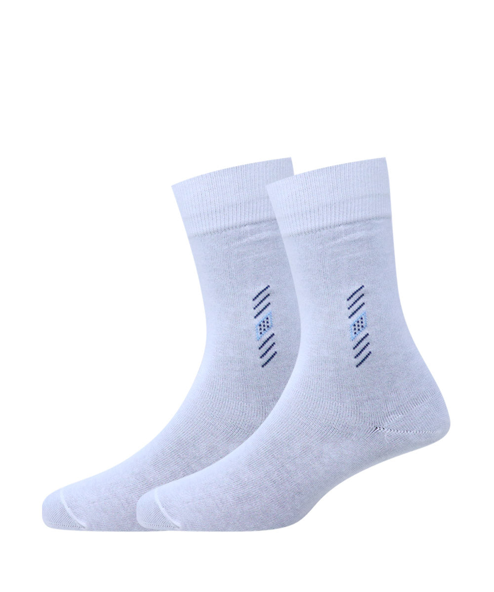 3pk Cotton Rich Design  Socks